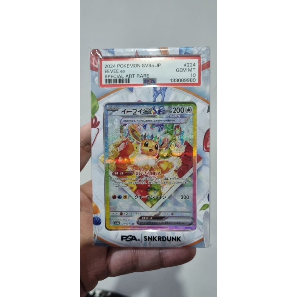 slab psa 10 evee sar jepang