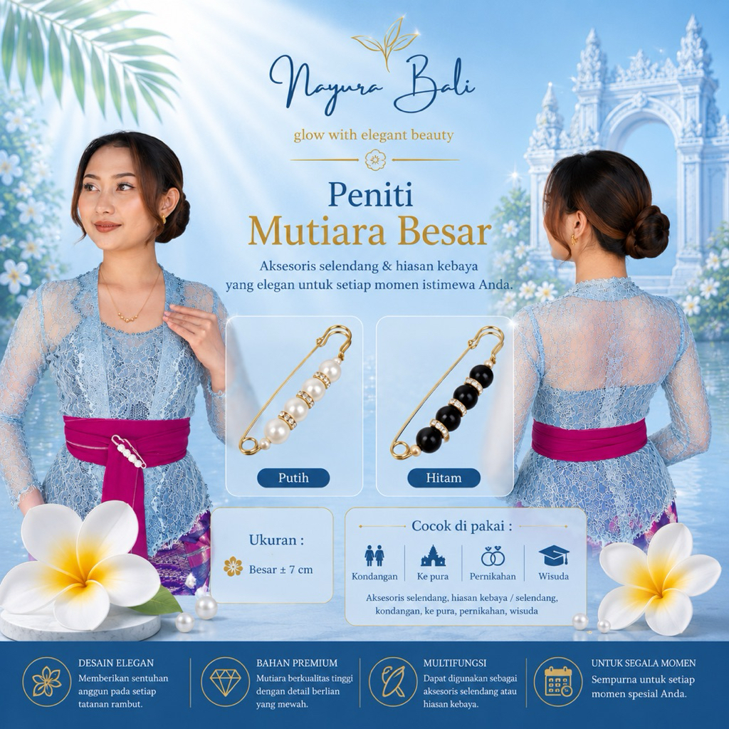 NAYURA BALI / Bros Peniti Besar / Bros Selendang / Bros Kebaya / Bros Bali