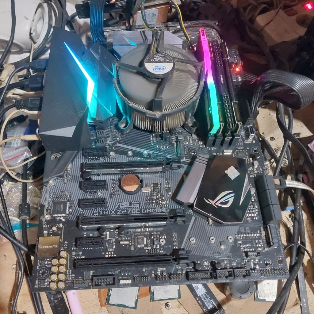 Asus ROG STRIX Z270E Gaming WiFi Motherboard 1151 Support i7 7700K
