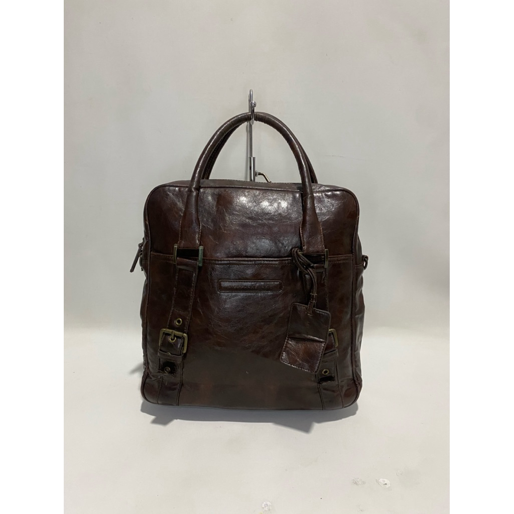 Sieg Fahrenheit tote bag Leather