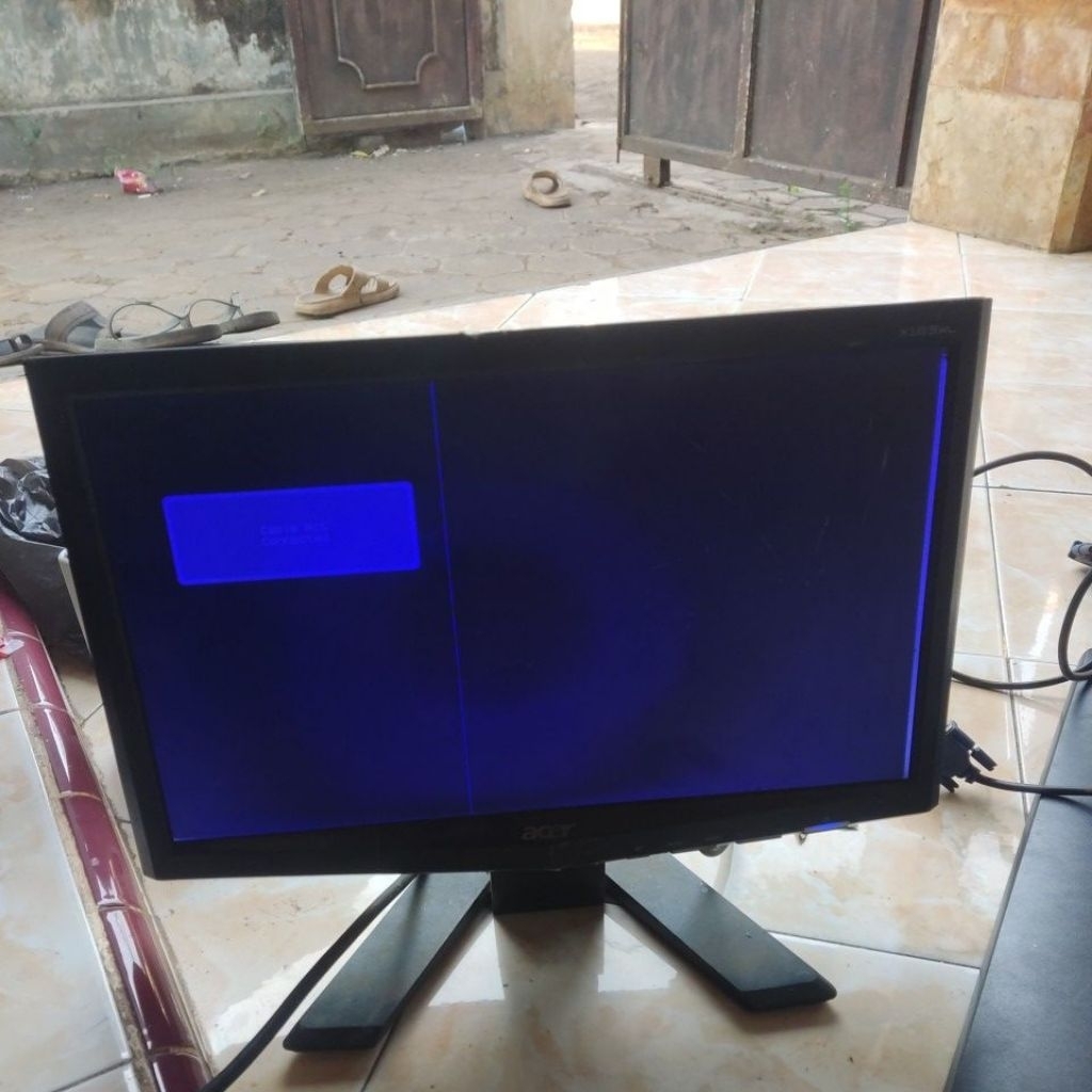 mesin monitor acer x163wl