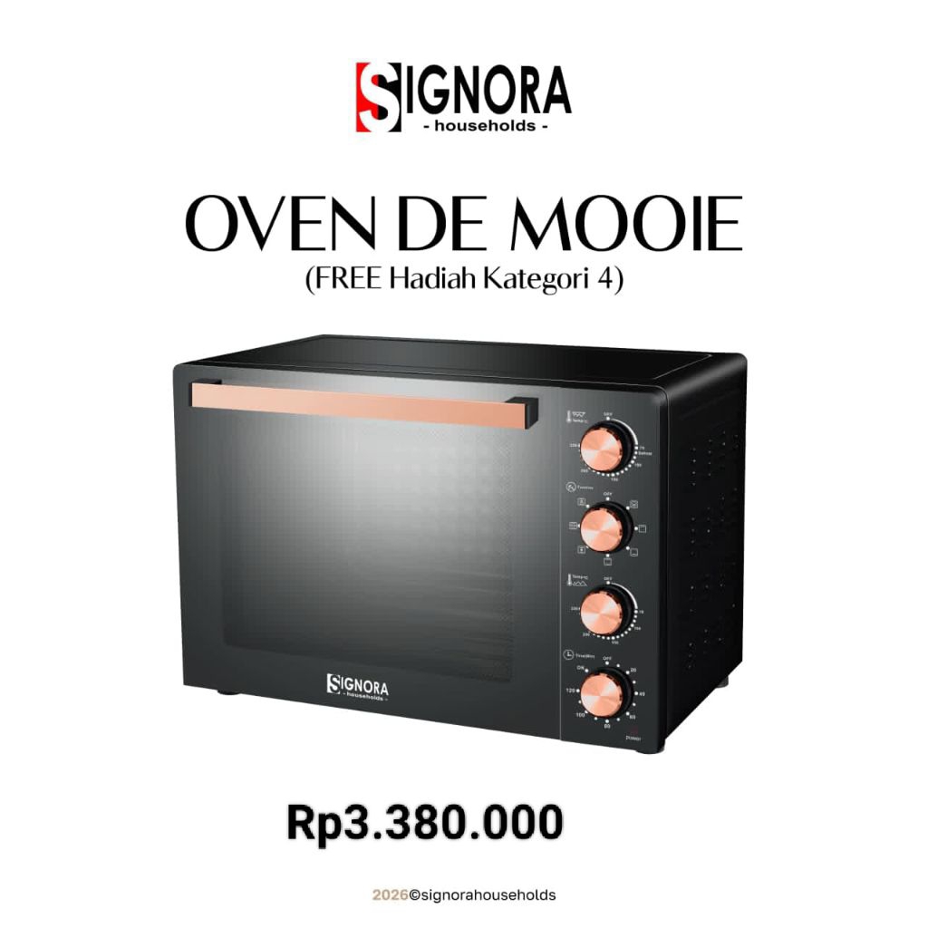 Oven Signora De Mooie/Oven Listrik