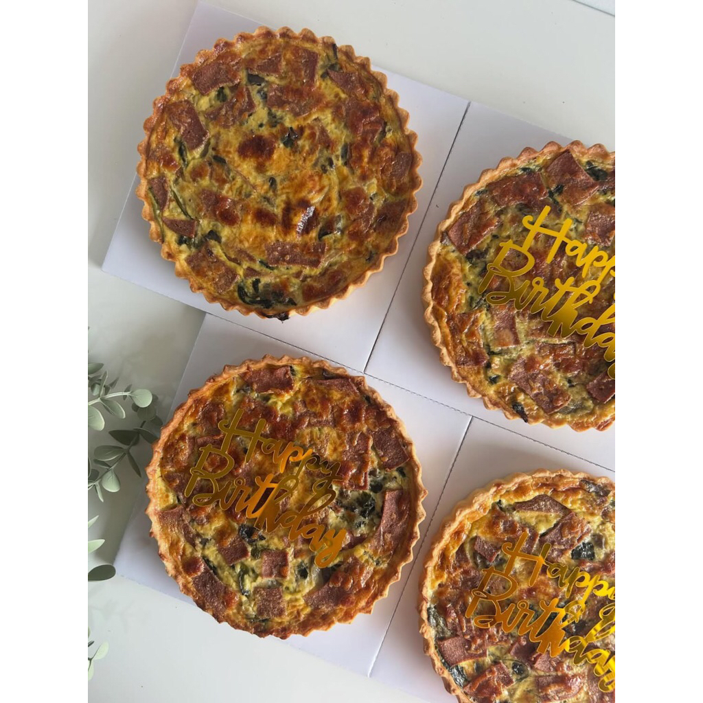 Quiche Smoked Beef  & Cheese / Quiche Lorraine