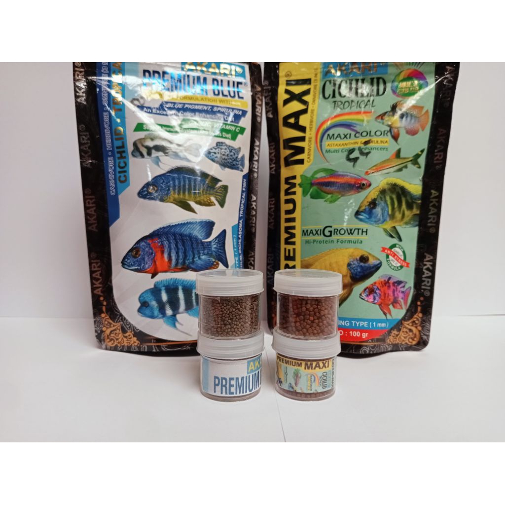 Pelet Akari Premium Maxi Pelet Akari Premium Blue repack 10 gram 100% ORIGINAL
