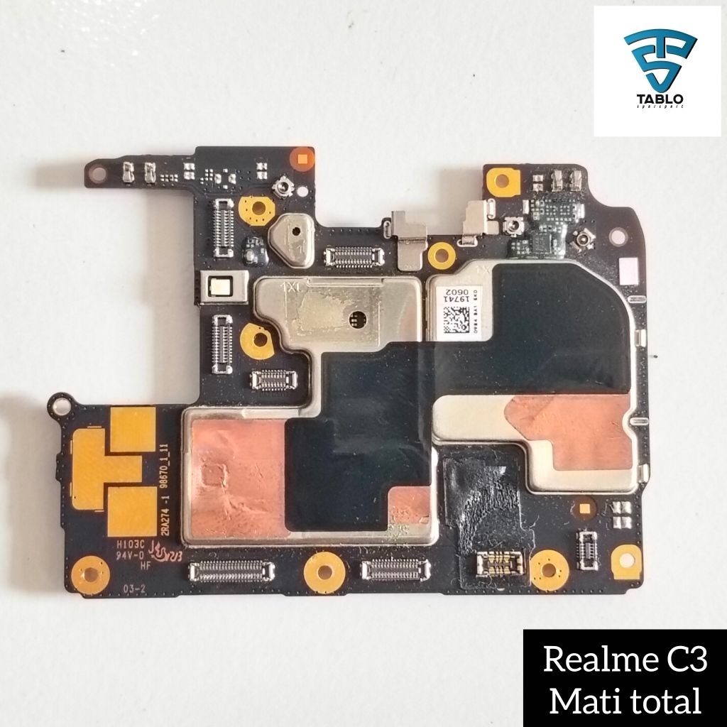 mesin realme C3 mati total