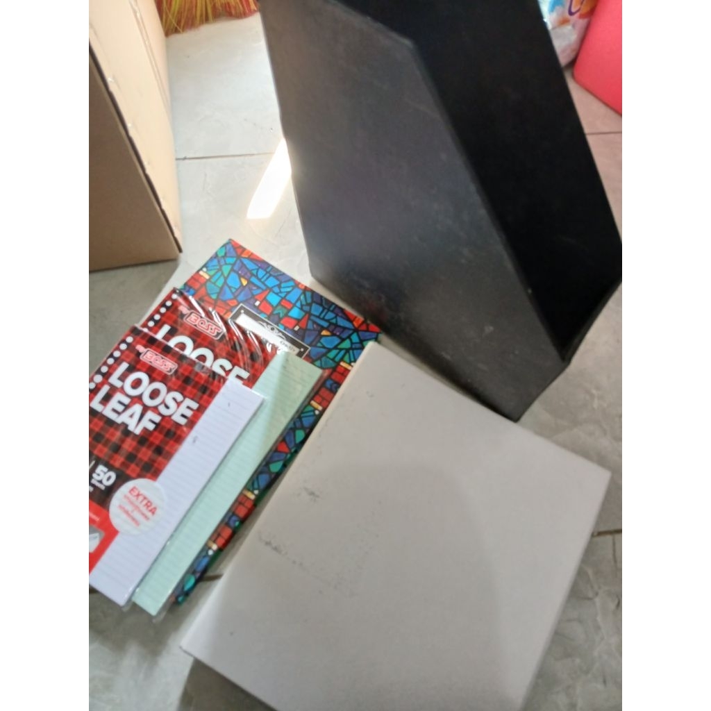 preloved isi binder/loose leaf/tempat file/buku besar/binder