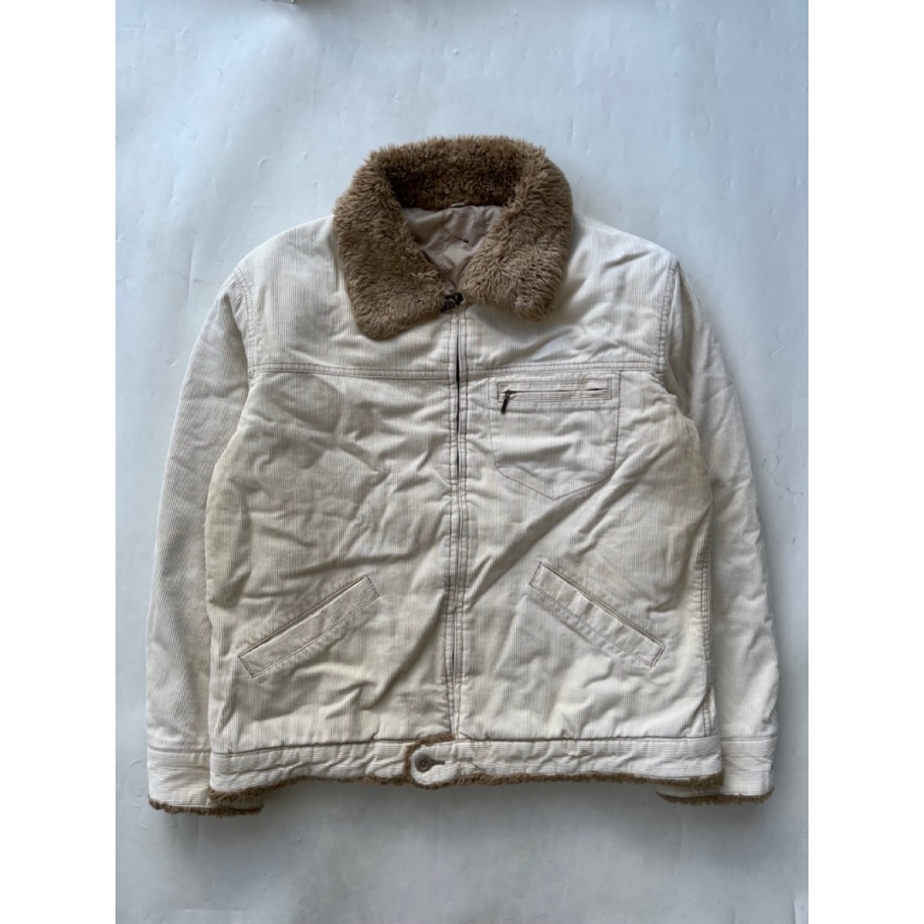 Uniqlo Corduroy Sherpa Trucker Jacket (JC-6867) XL (67x60