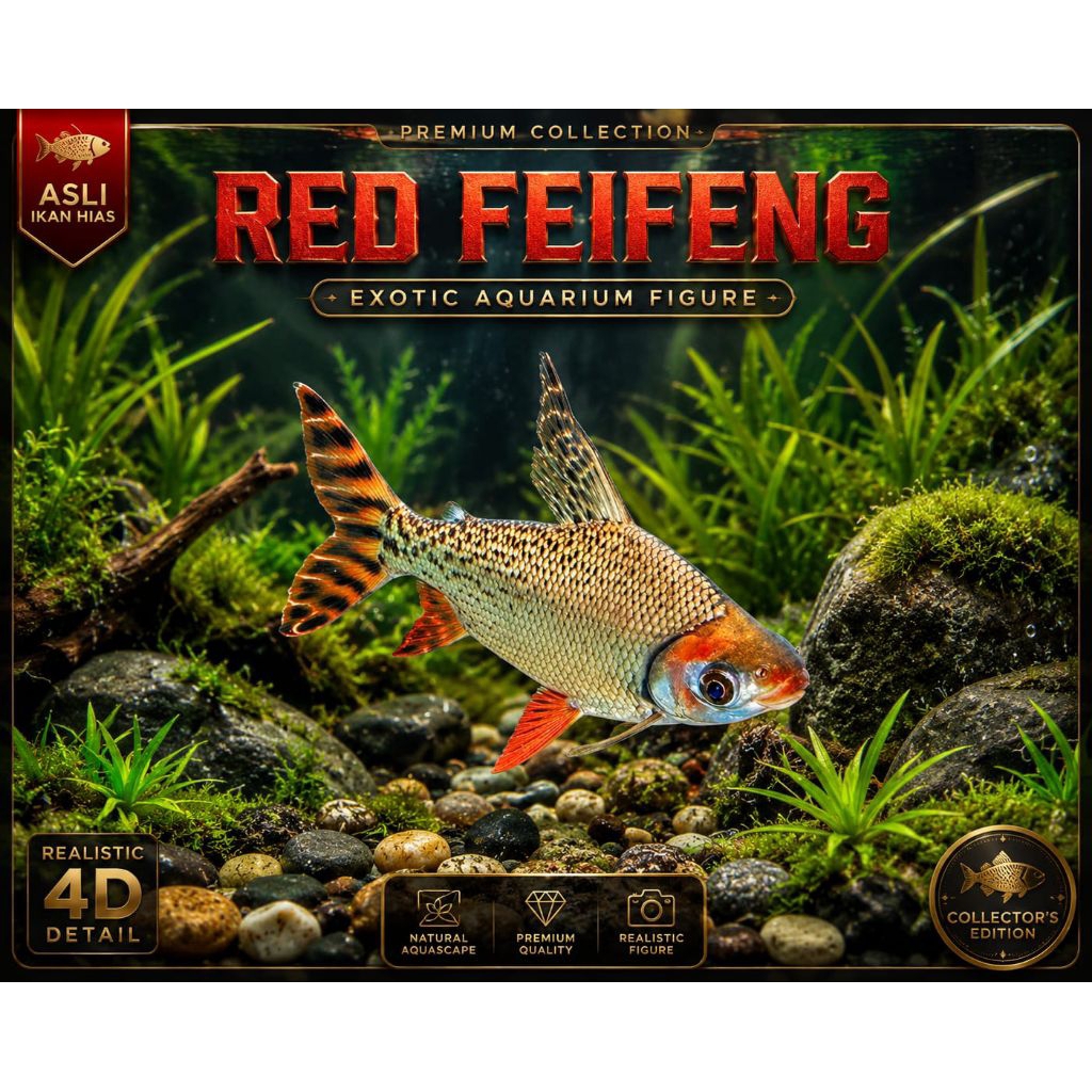 Red Feifeng/HiasanAquarium/Pembersih/Alga