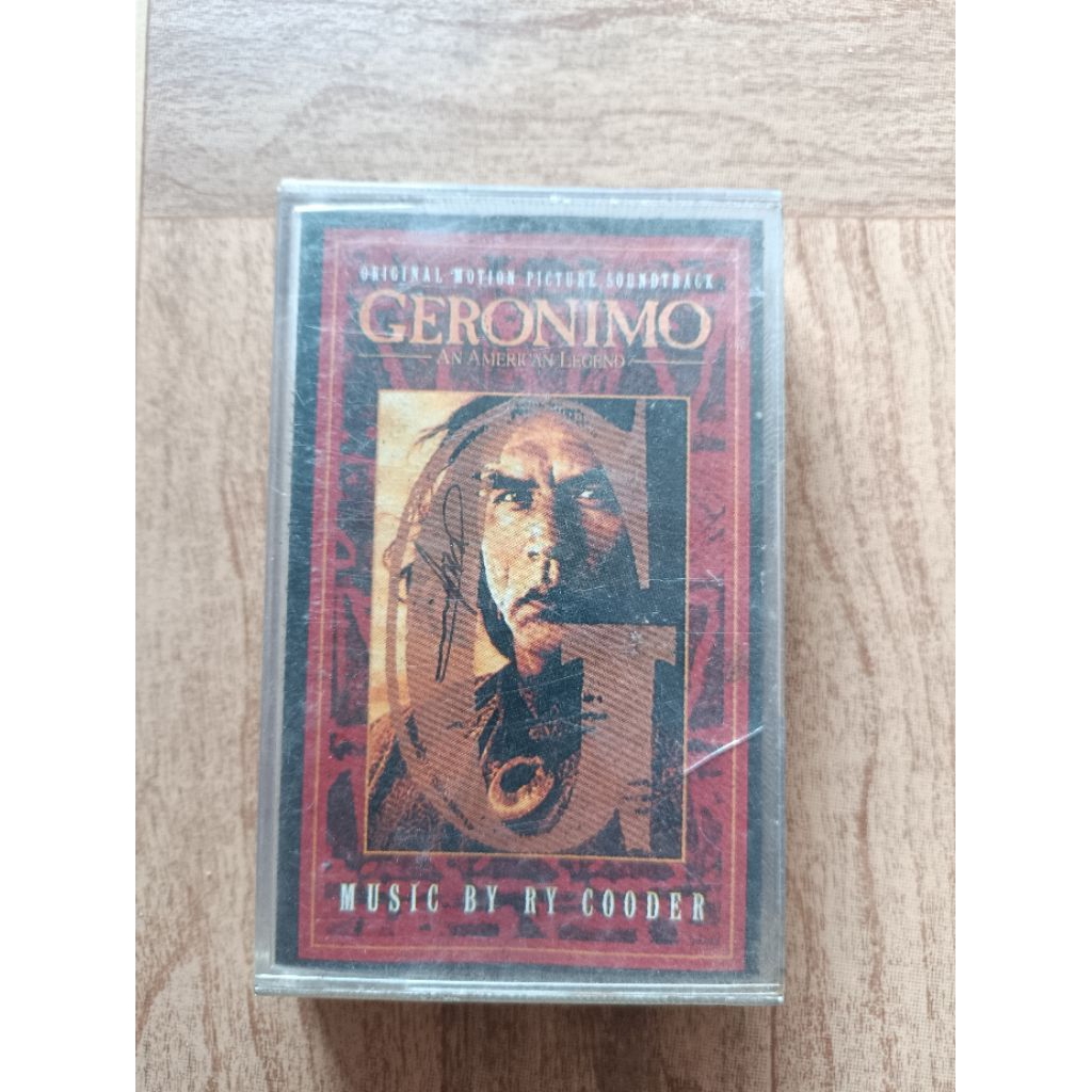 kaset pita original motion picture soundtrack GERONIMO an American legend