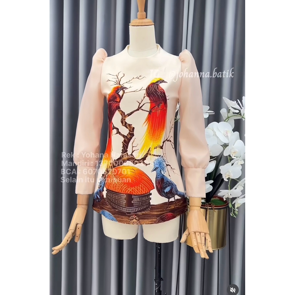ATASAN WANITA BATIK PAPUA