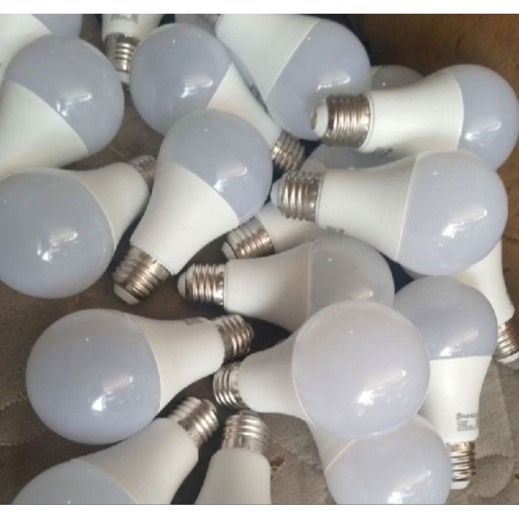 lampu LED rekondisi 10watt casing bekas bersih PCB RX baru. tanpa merk