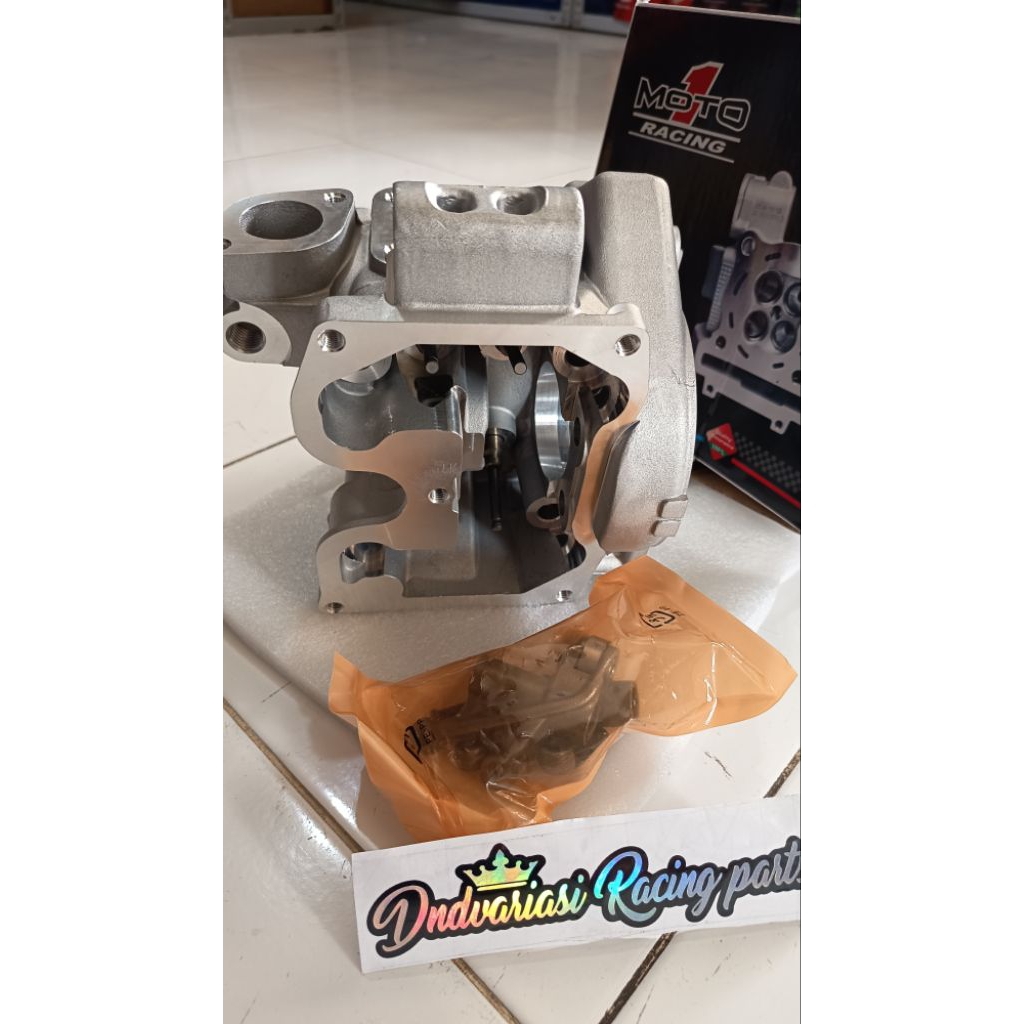 MOTO1 CYLINDER HEAD MOTO-1 MX KING (25-22) + KOMPLIT SET/Cylinder head mx king 25-22/Silinder head m