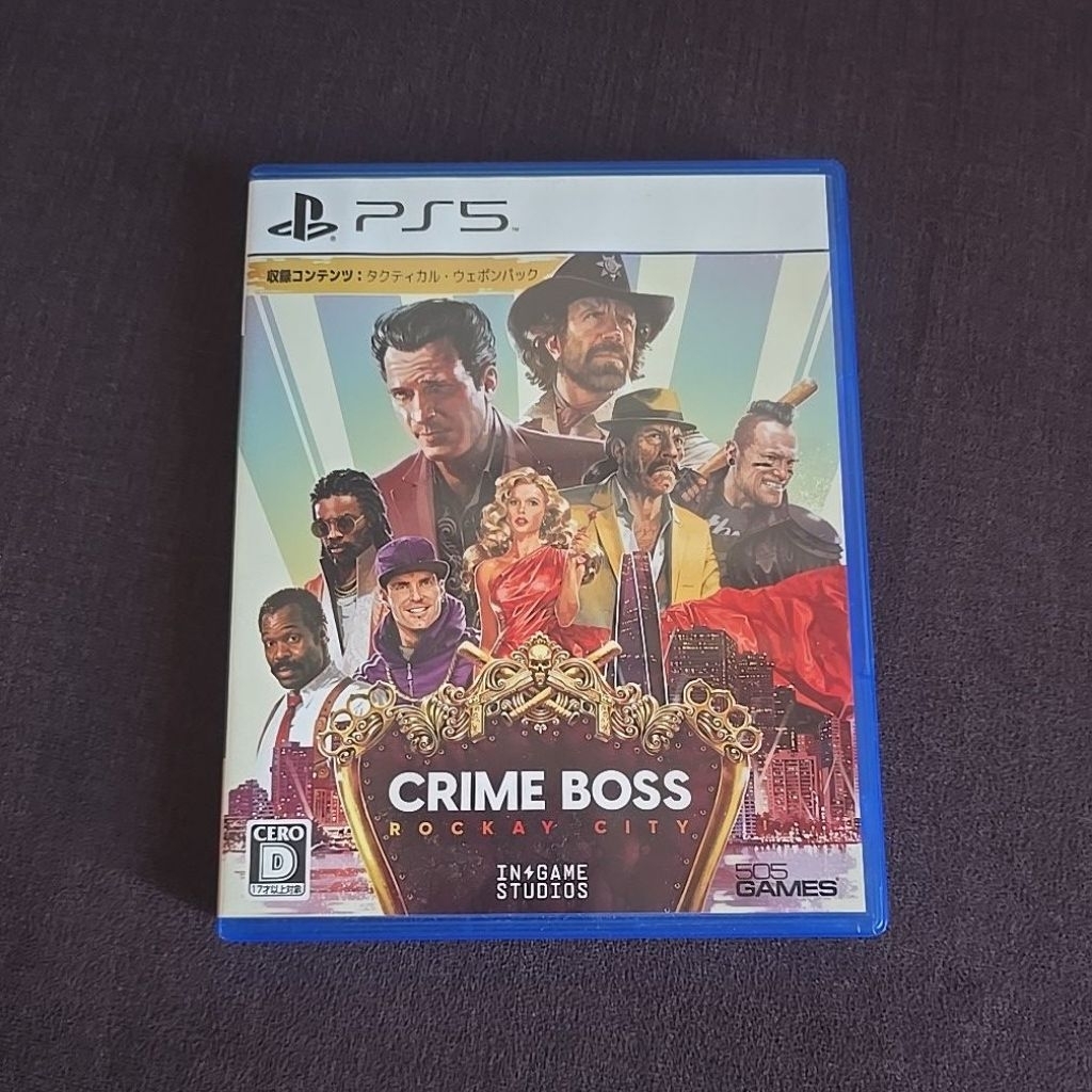 KASET / BD PS5 CRIME BOSS ROCKAY CITY