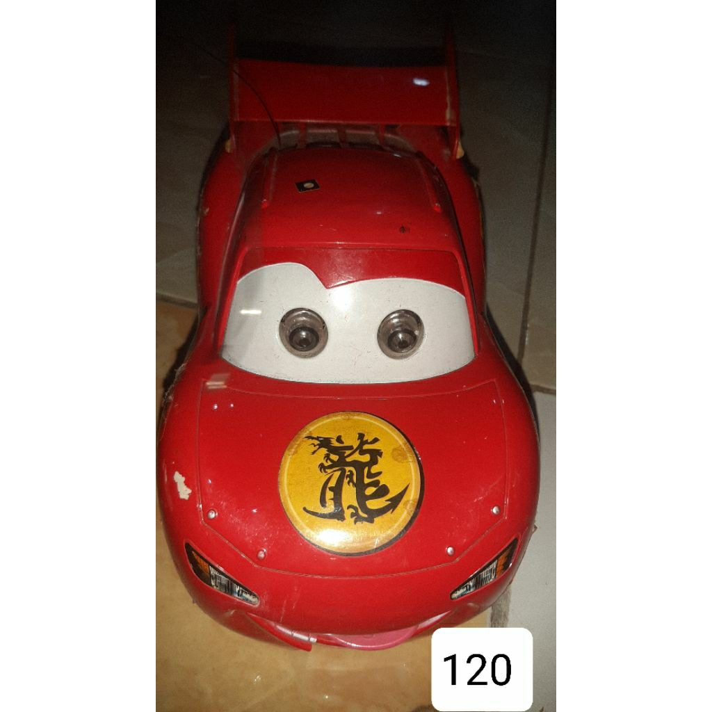Mobil rc lighting mcqueen dragon ninja junk