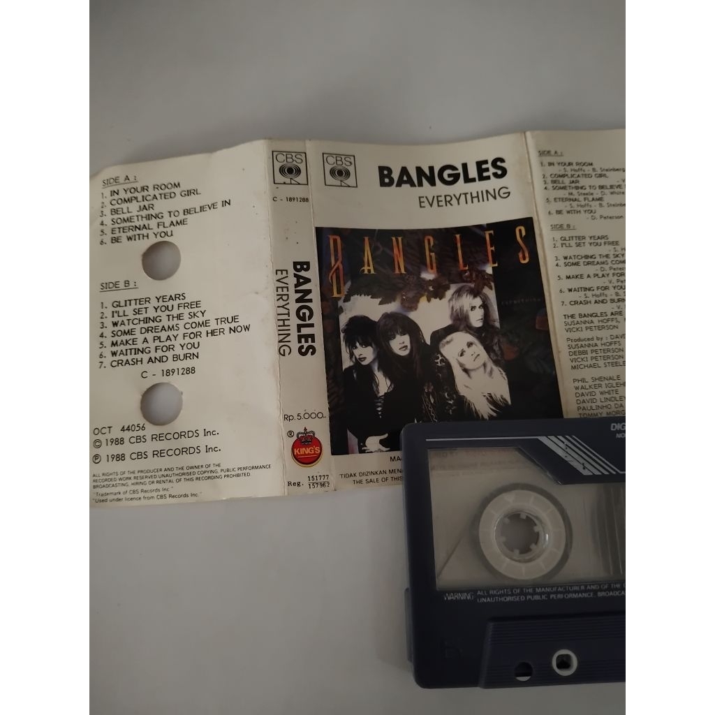 Kaset Pita Band Bangles Everthings