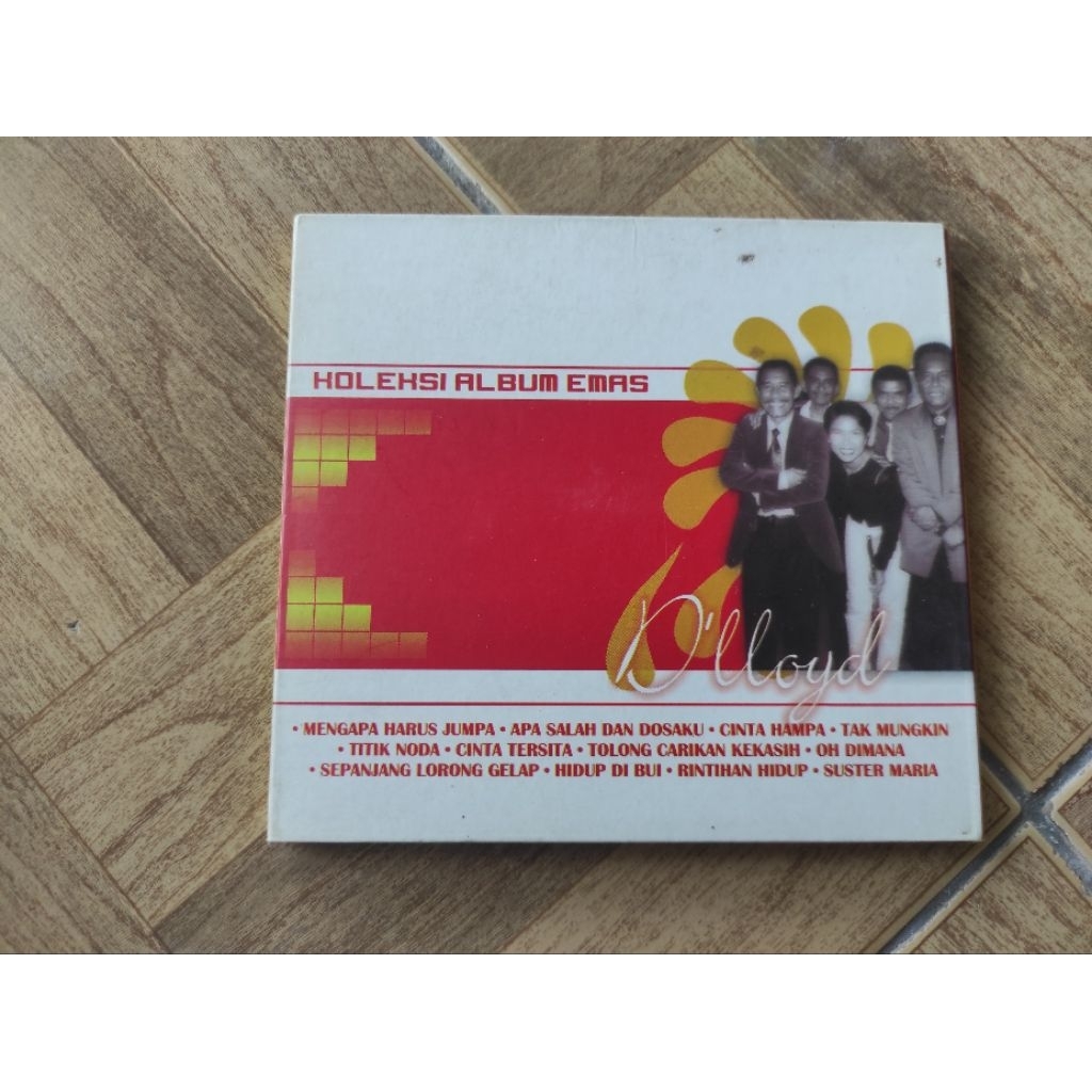 CD koleksi album emas D'LLOYD