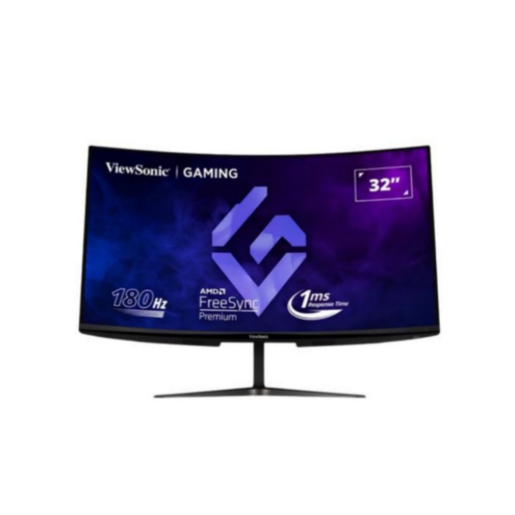 ViewSonic VX3218C-2K 32 Inch Curved QHD 180Hz 1ms HDR10 AMD FreeSync Premium