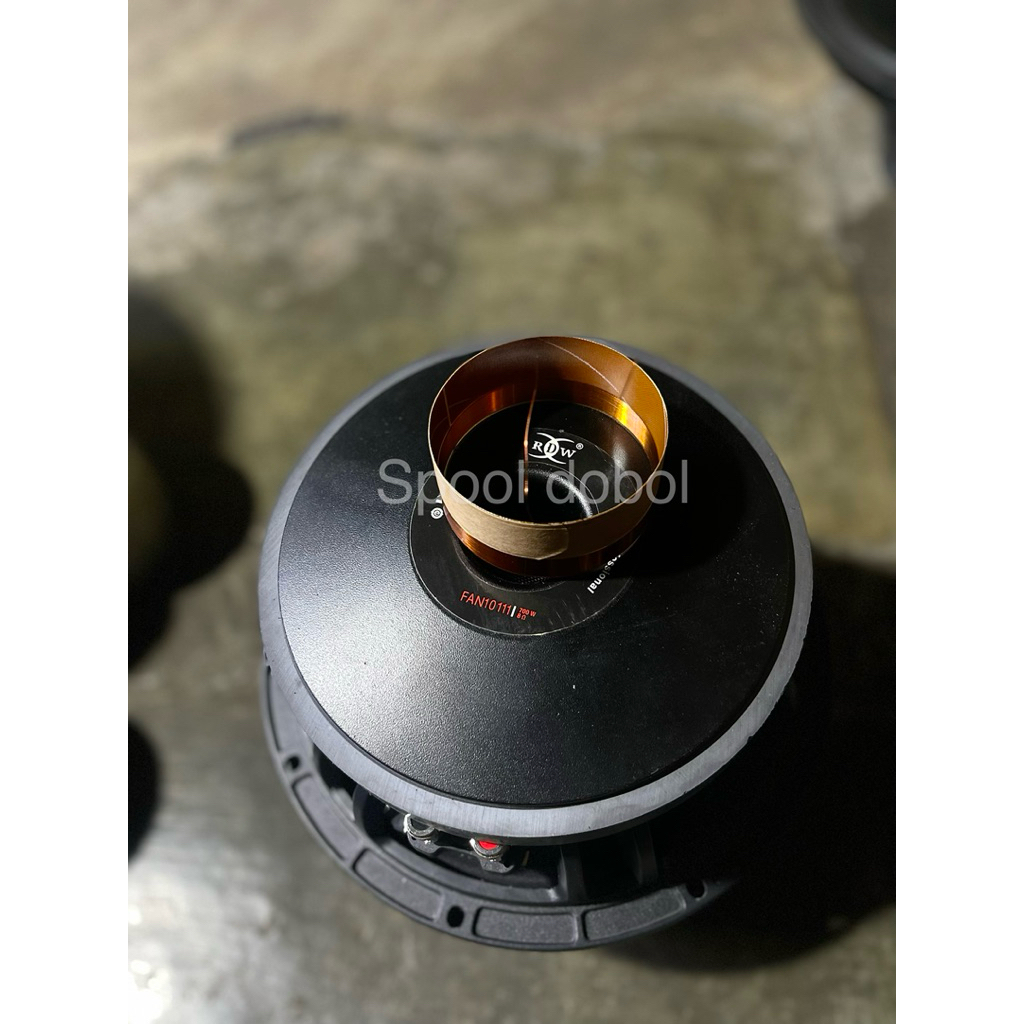 spool spul speaker RDW FAN10111 speaker 10inc