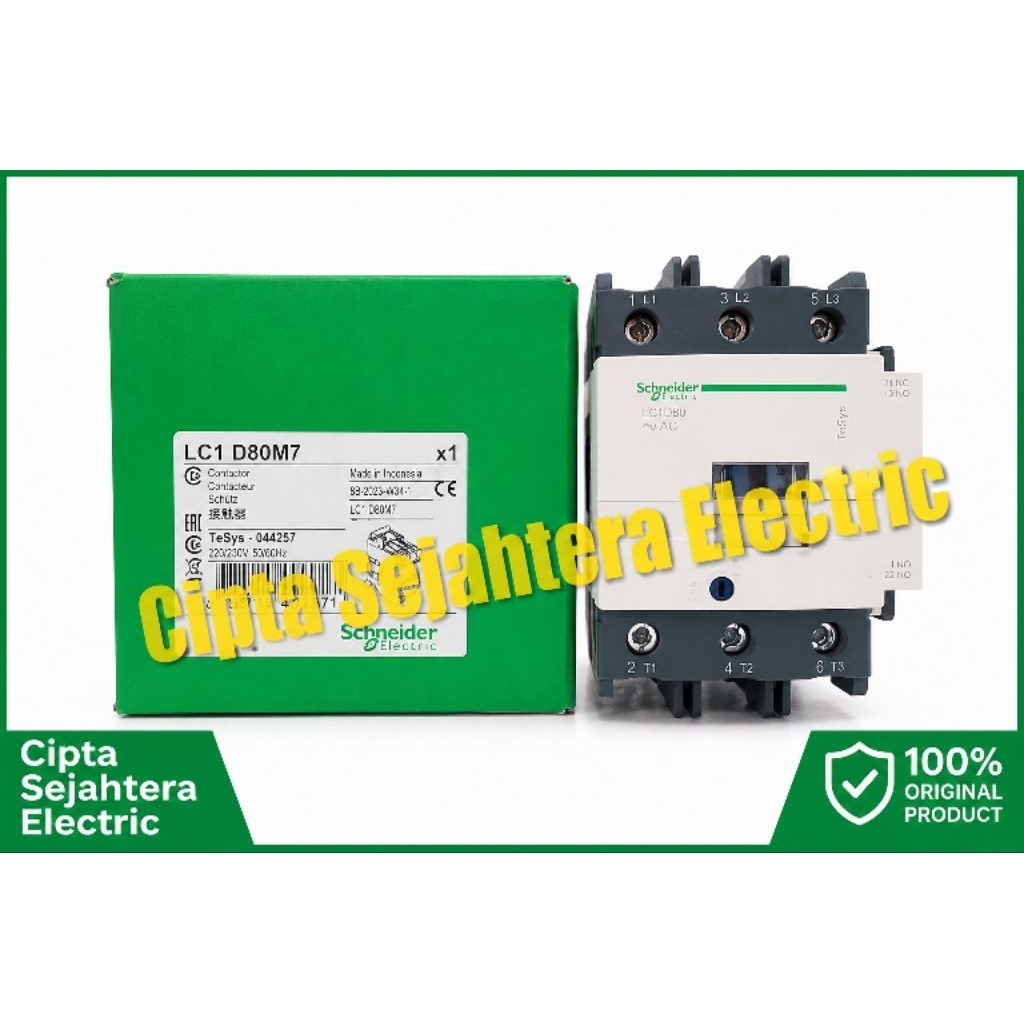 Contactor Schneider LC1D80M7