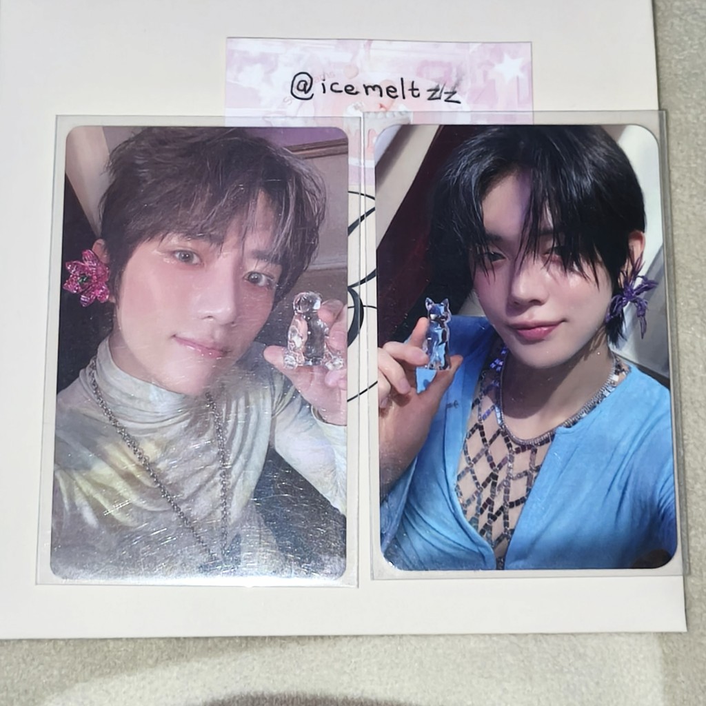 OFFICIAL PHOTOCARD YEONJUN BEOMGYU TXT TEMPTATION