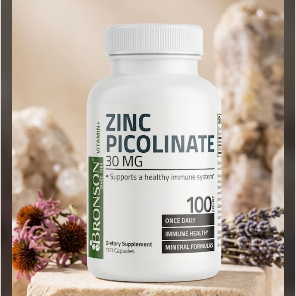 Bronson Zinc Picolinate [Kondisi Baru/Segel]