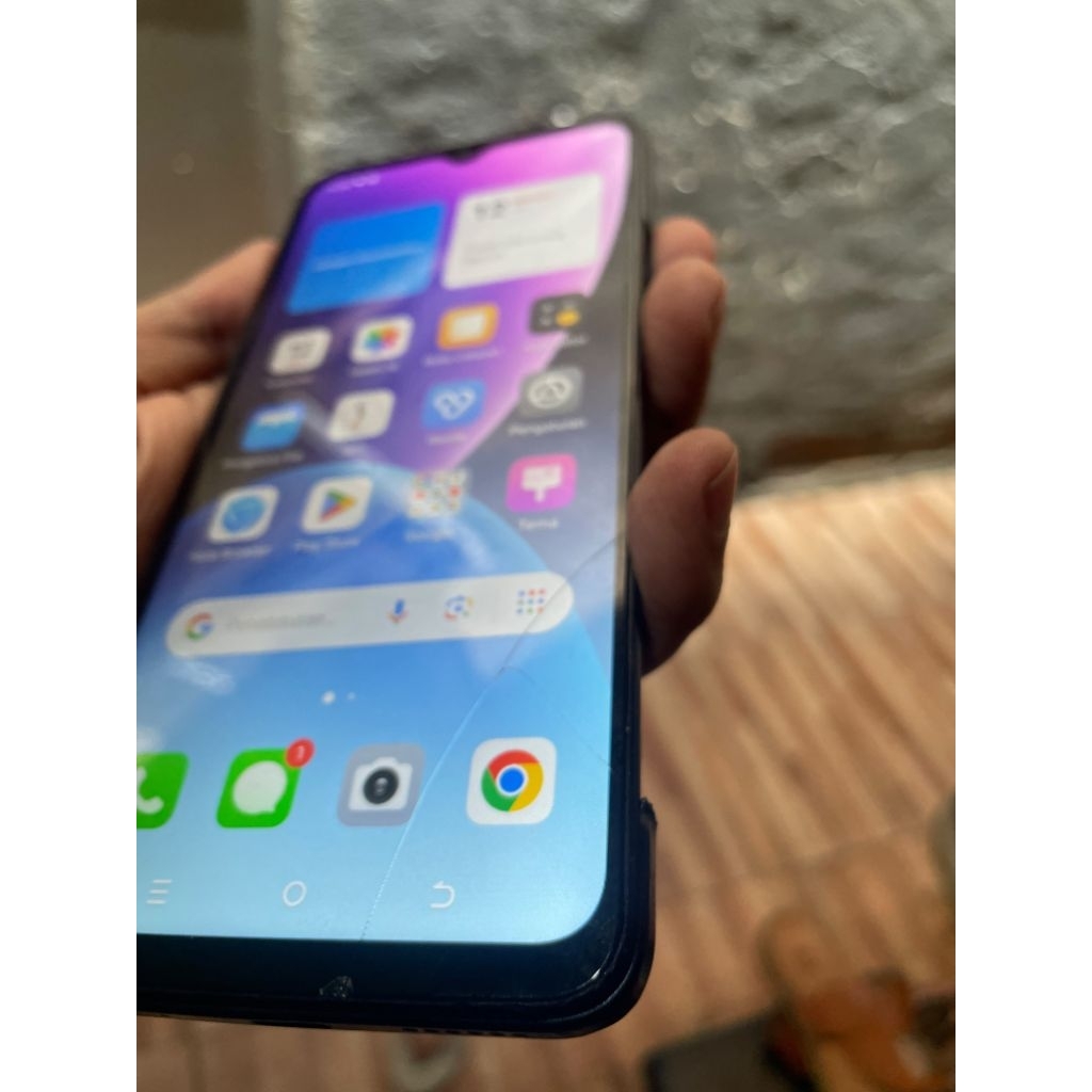 lcd gantian dan frame Tulangan itel a70 ORI copotan minus