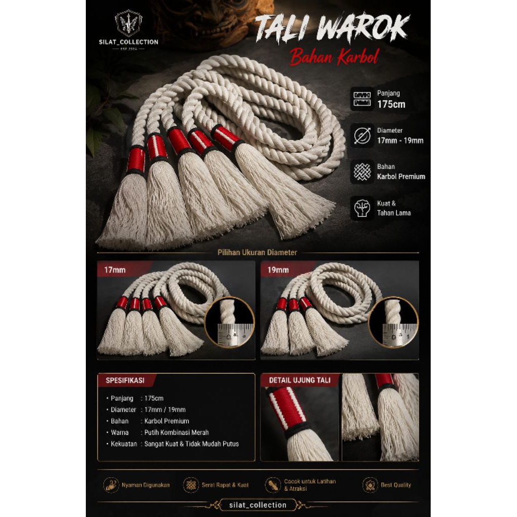 Tali Warok jumbo/tali Warok jumbo/tali Warok besar