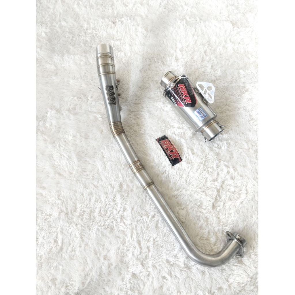 knalpot racing kolong UB khusus KPH,head leo,head mx