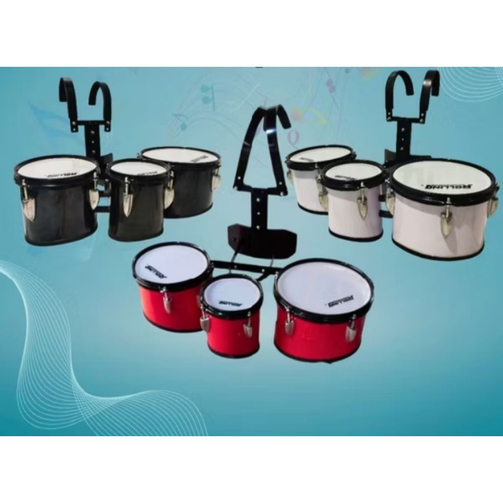 TRIO TOM Remo Drumband Marchingband