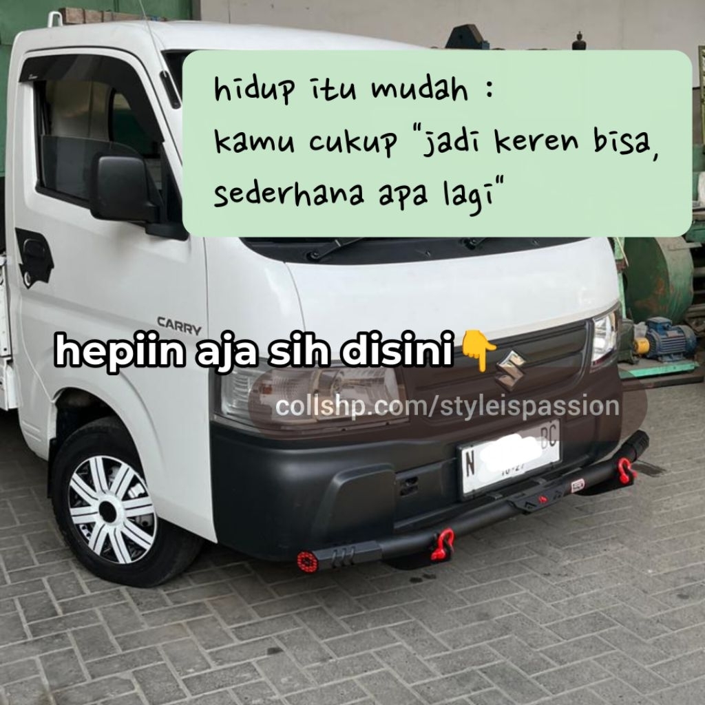 Suzuki All New Carry Bumper ToRhino Mighty Suzuki Carry Tayo 2022-2026
