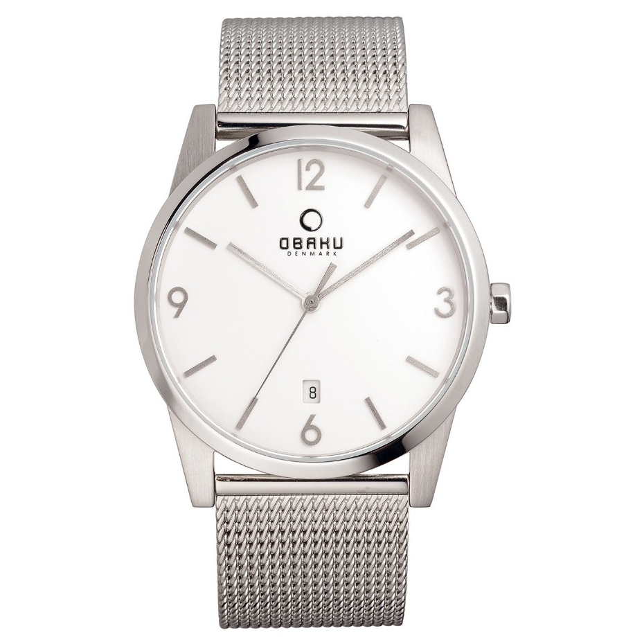 JAM TANGAN OBAKU GENT'S ANA WATCH DATE AT 6H - V169GDCIMC