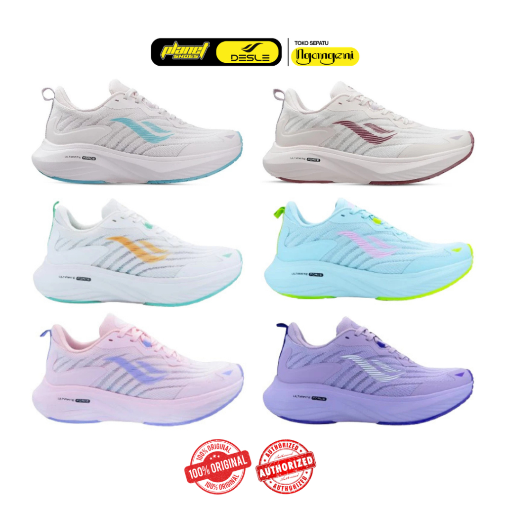 SEPATU RUNNING WANITA DESLE - GEYA