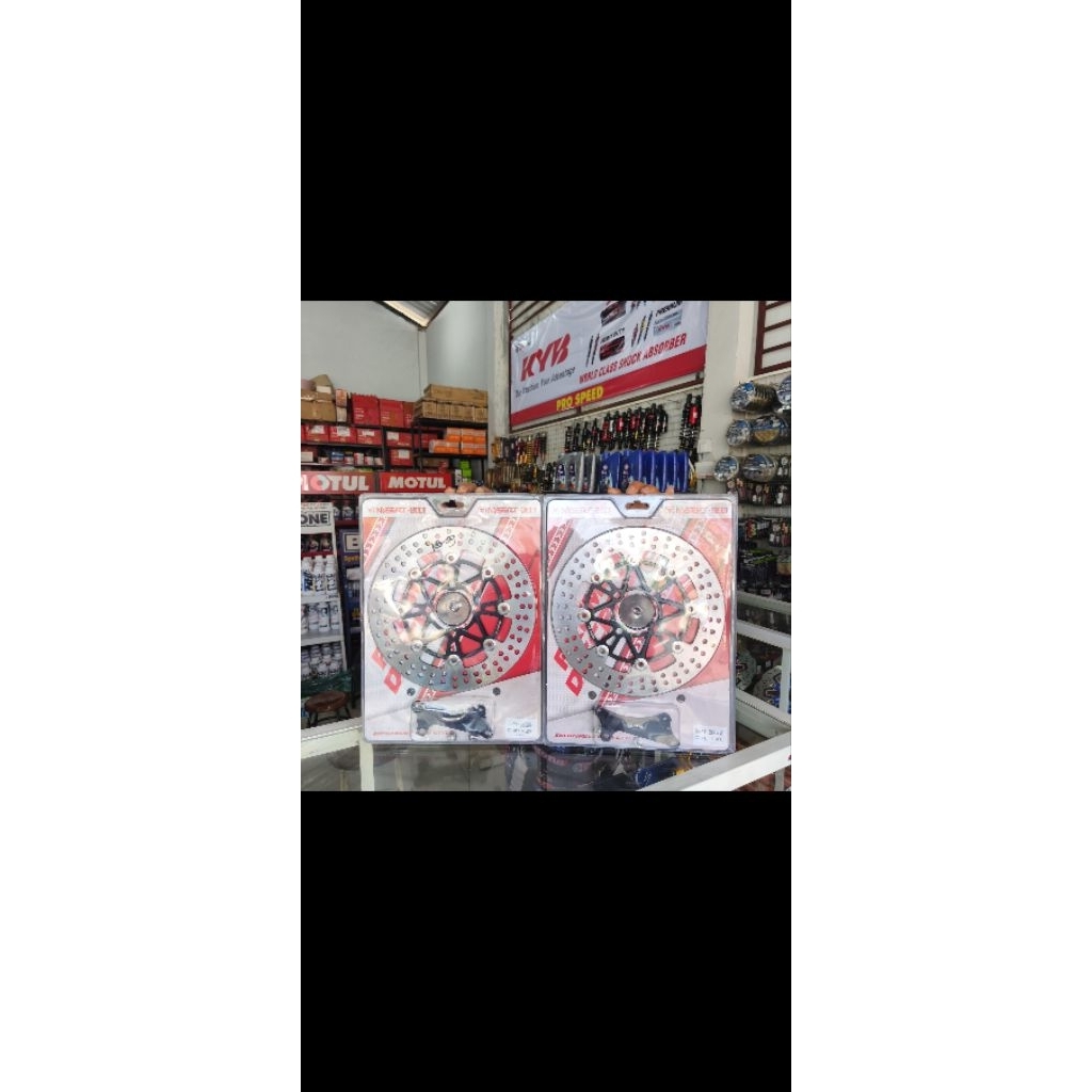 Disk Piringan Cakram NASSERT BEET 260 mm Beat Vario Spacy Scoopy Stylo CBS Semi Floating