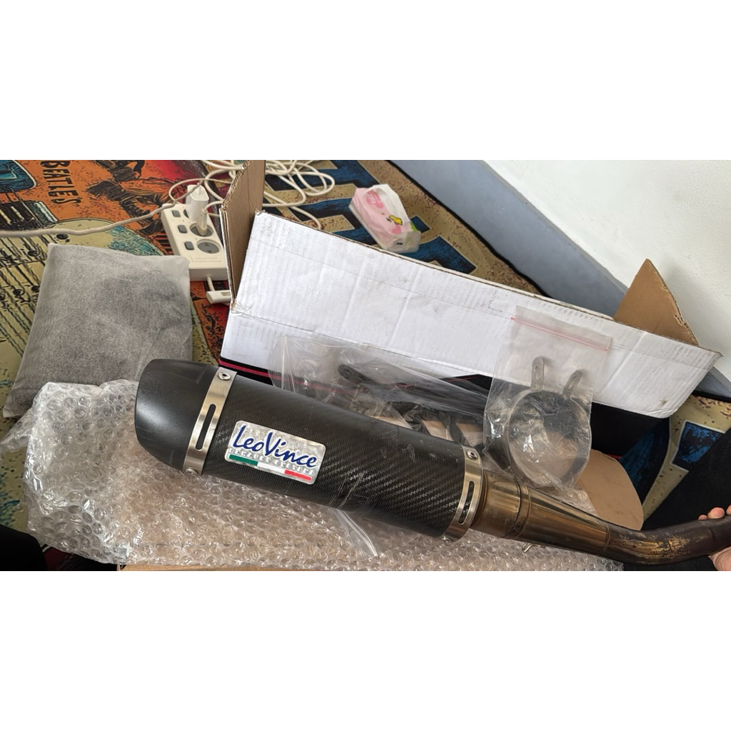 Knalpot Leovince Original Vespa Matic
