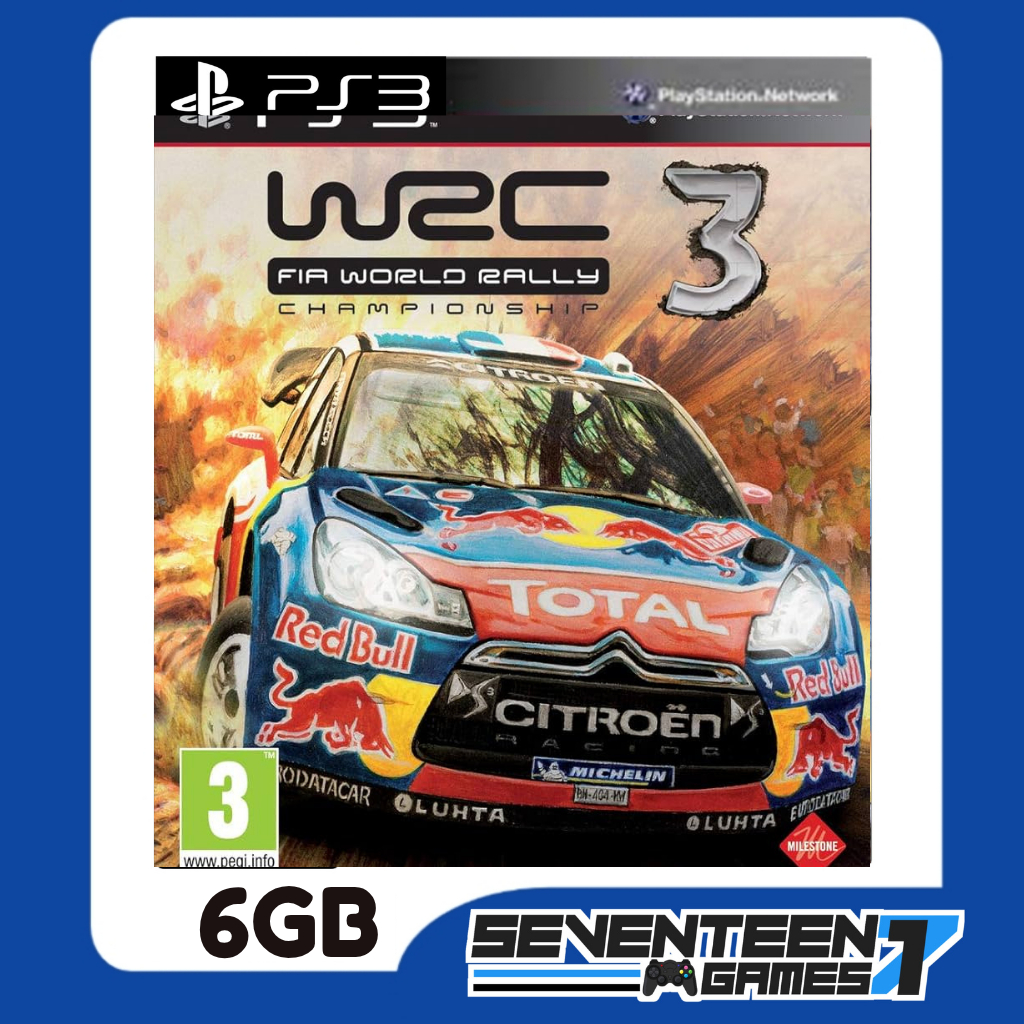WRC 3 Fia World Rally Game Untuk PS3 cfw dan Hen