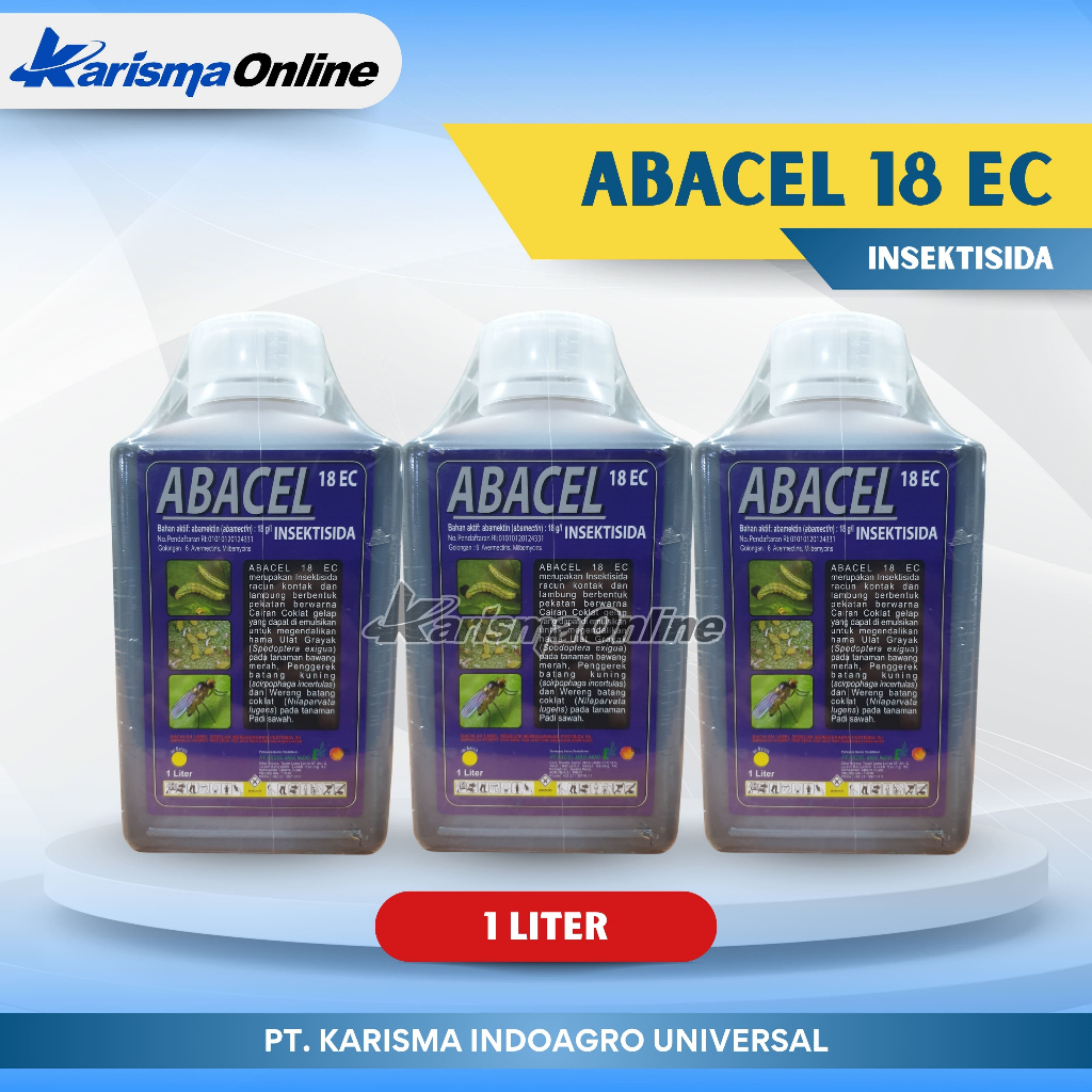 Abacel 18 EC Insektisida / 1 liter / Akarisida Abamektin 18 g/L