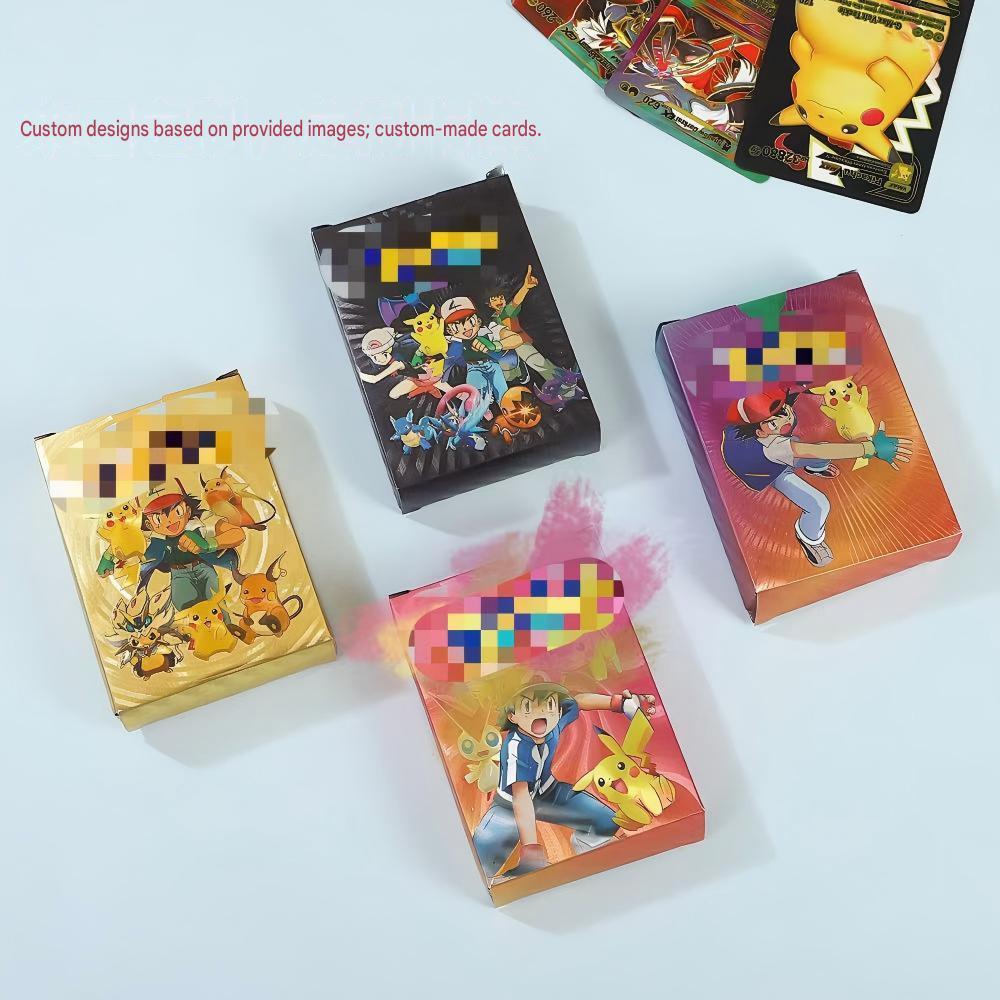 (55PCS) Kartu Mainan Pokemon Isi 55pcs Anime Terpopuler Bahasa Inggris
