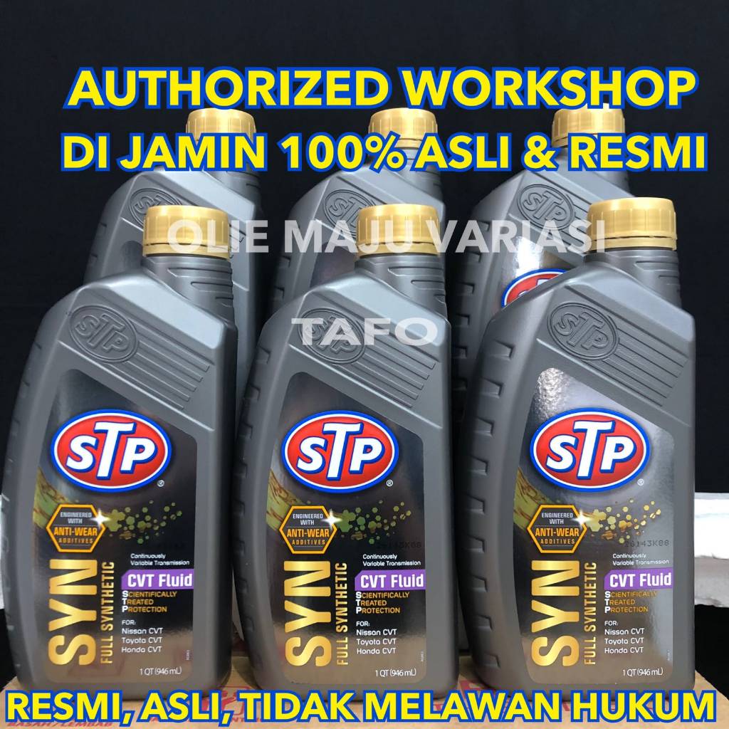 STP CVT FLUID FULL SINTETIK / OLI STP MATIC CVT FULL SYN