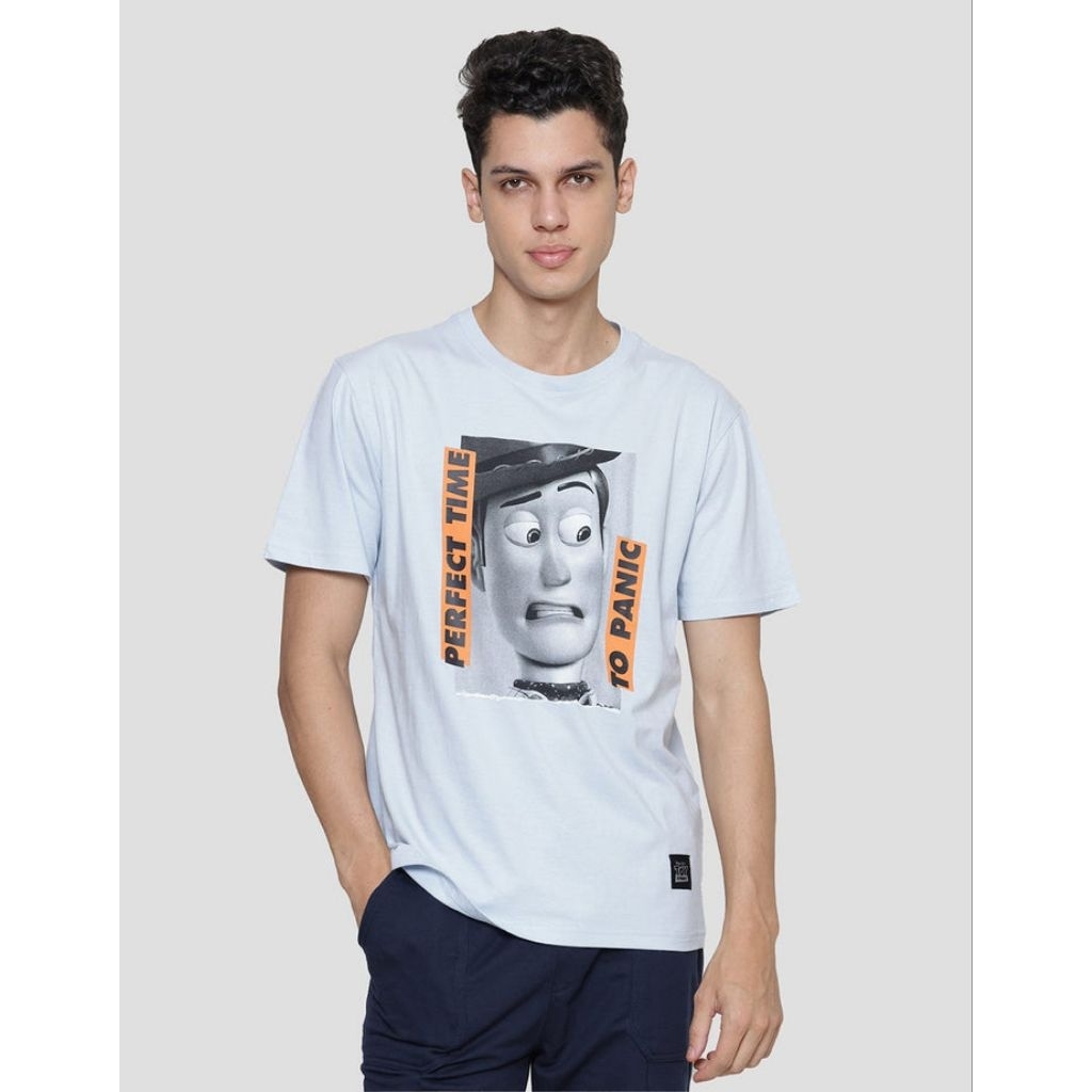 Disney Woody Toy Story Kaos Casual Pria
