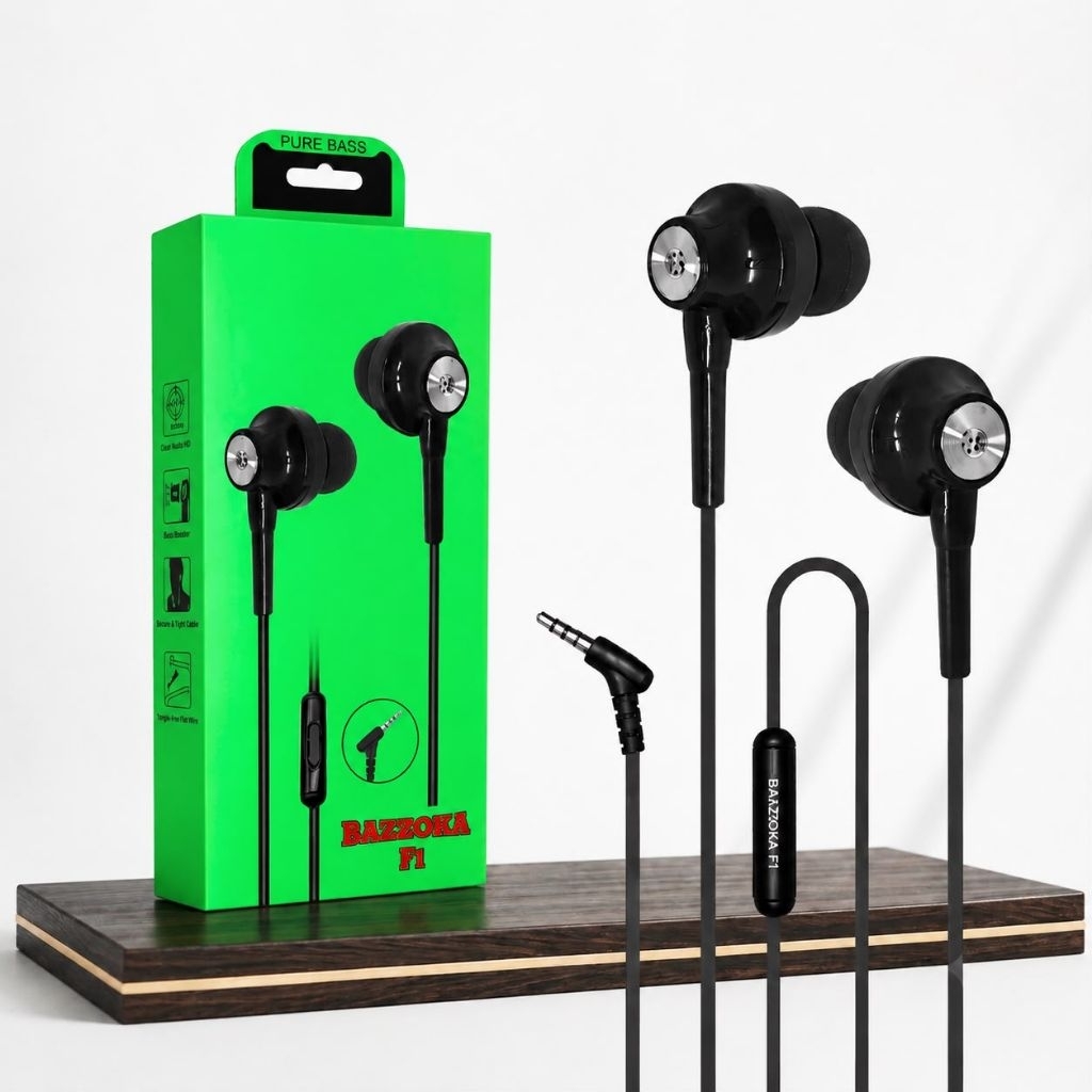 HF Headset Premium BAZZOKA F1