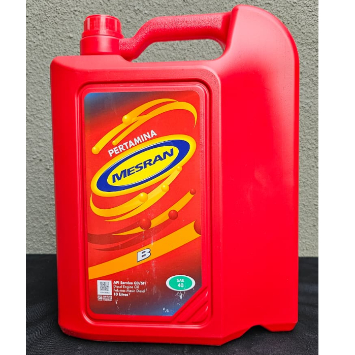 Oli Pertamina Mesran B40 Diesel 10 Liter / 1 Galon