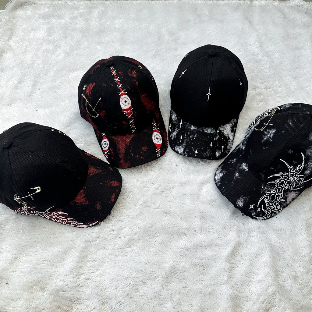 MixandDrop 1on1 Y2K Hats Rework | Topi Y2K | Topi Skena | Topi Sigilism | Goth | Y2K Caps