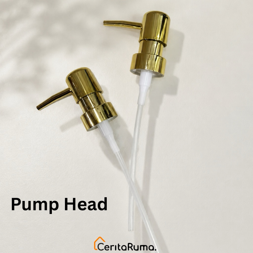 Pump Botol Shampoo | Pump Botol Sabun | Pump Head Botol Kaca