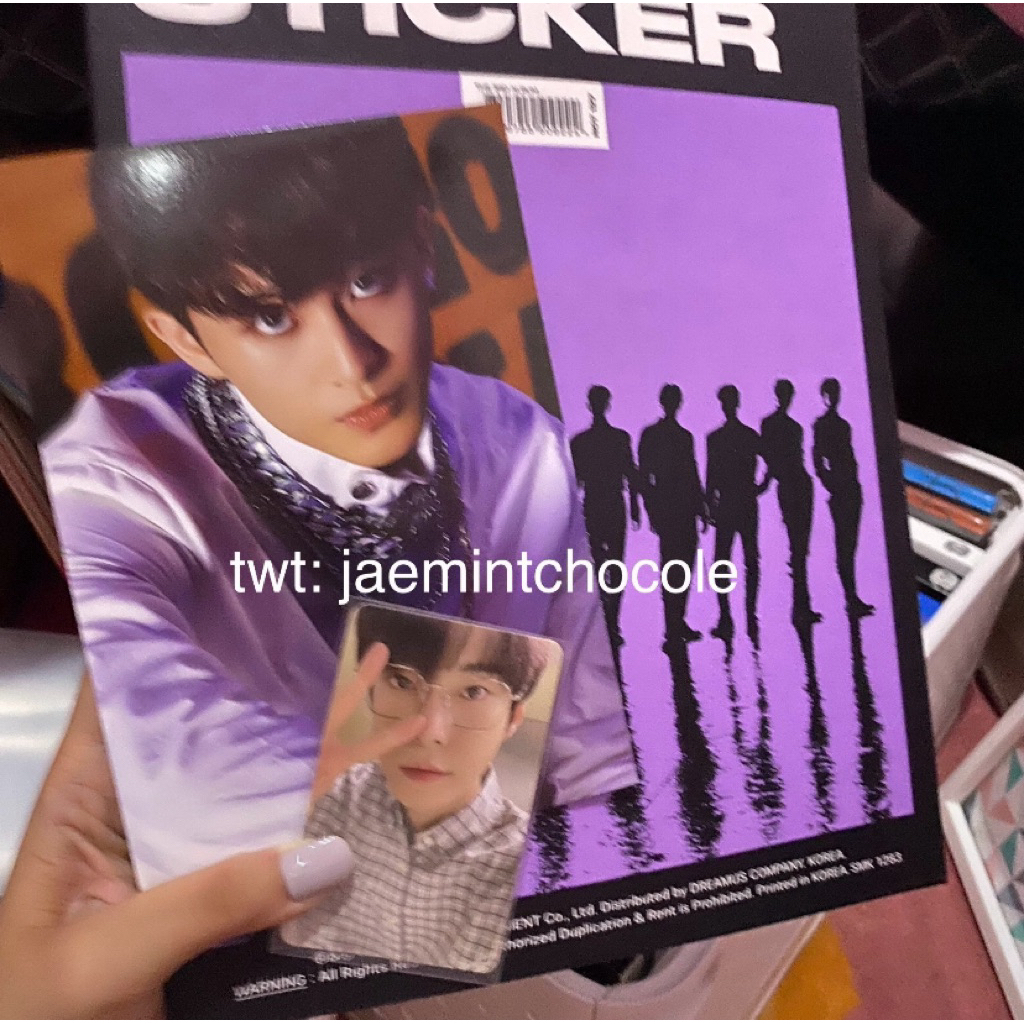 album set stiker nct127 doyoung mark johnny taeyong yuta jaehyun mark haechan