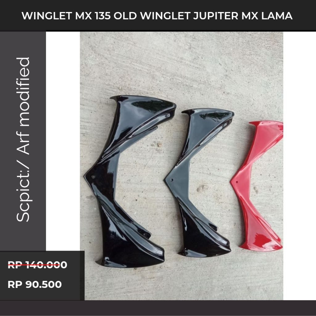 Promo Winglet MX 135 old winglet jupiter mx lama