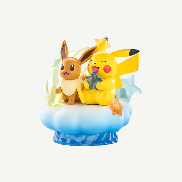 Mainan Figure Pokemon Eevee and Pikachu Nebula - Prime Figure