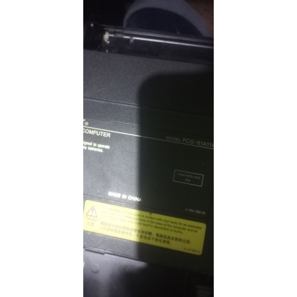 mainboard Sony PCG 61A11W GEN 2 NORMAL tampil