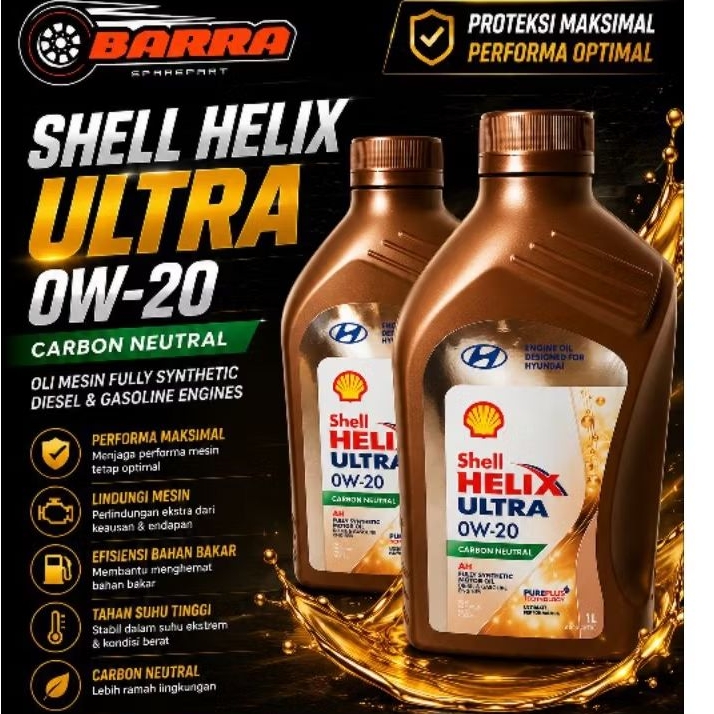 OLI SHELL HELIX ULTRA 0W 20
