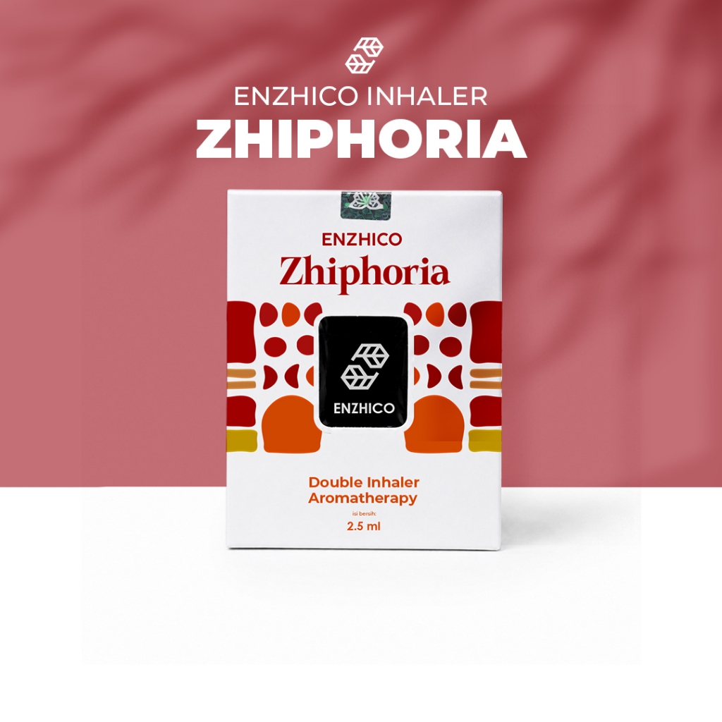 ENZHICO ZHIPHORIA Inhaler Aromaterapi Herbal Mentha Piperita Dan Lavender Oil Nyaman Dan Menenangkan