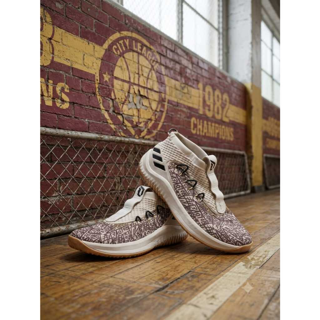 Sepatu Basket Adidas Dame 4  'Stats' AQ0597